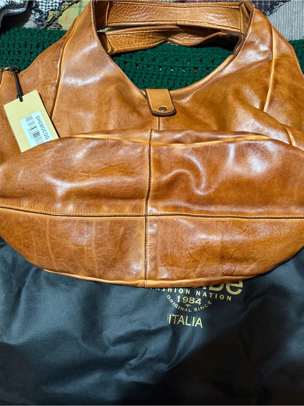 NWT Lusher Bayside84 Oversized Vintage Hobo Carryall
Beautiful leather smell!! - Picture 9 of 16